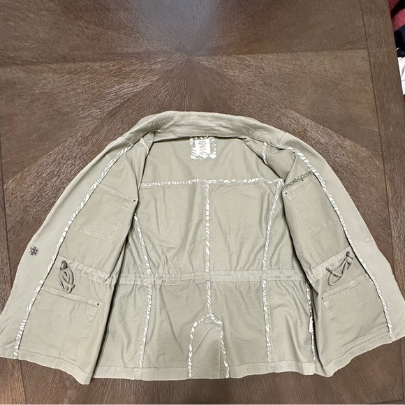 NWOT Matilda Jane Good Hart Austin Cargo Jacket, Green, Women’s Medium - Picture 7 of 10